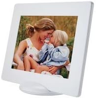 Pictronic Illuminated Flat Screen Photo Frame for a 5x7" Picture, White Plastic