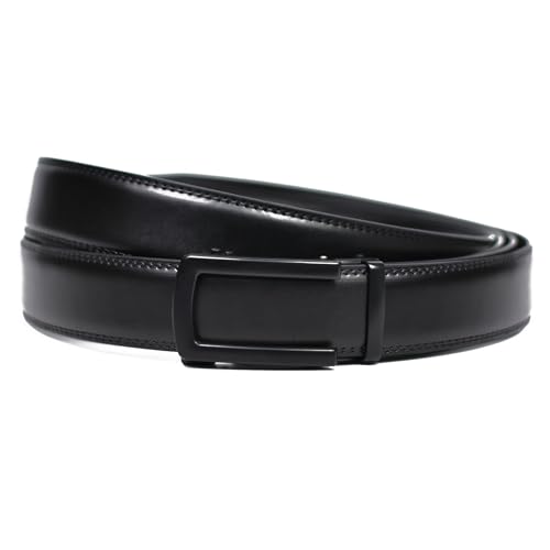 Image of WildHorn Men's Genuine Leather Belt for Men| Premium Auto-Lock Buckle | Adjustable up to 48 inch | Formal & Casual Wear | Micro-Adjust Fit | Stylish Gift Box Included