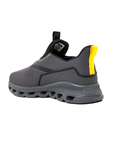 Image of Impakto Air Bounce Walking Shoes | Lightweight & Breathable Casual Shoes | Soft Cushioned Insole | Anti Skid Hexagonal Sole | Stylish Slip-in Fit System Shoes | Ideal for Walking, Gym & Casual Outing