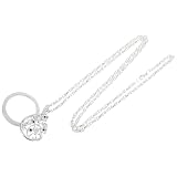 Collier loupe en métal – un cadeau idéal pour vos amis, hommes ou femmes, pour les fêtes