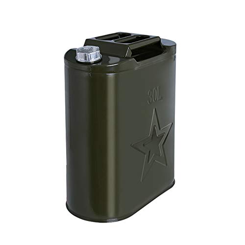 XuQinQin Portable fuel tank, emergency reserve fuel gasoline storage tank fuel tank petrol can,thick aluminum cover vertical storage special - 4 kinds of capacity optional gasoline container