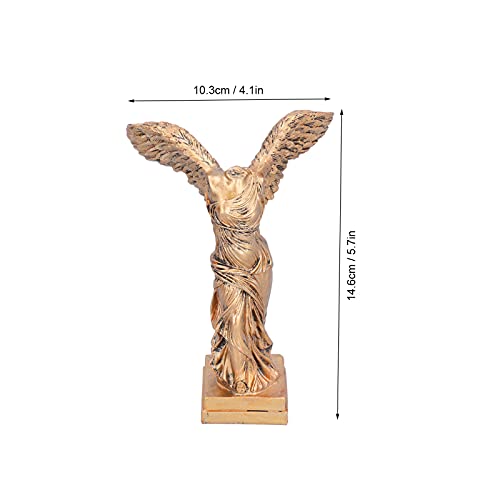 Estatua de Diosa Victoria para decoración de escritorio miniatura 3