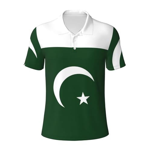 Polo respirant Pakistan anti-transpiration manches courtes pour homme actif