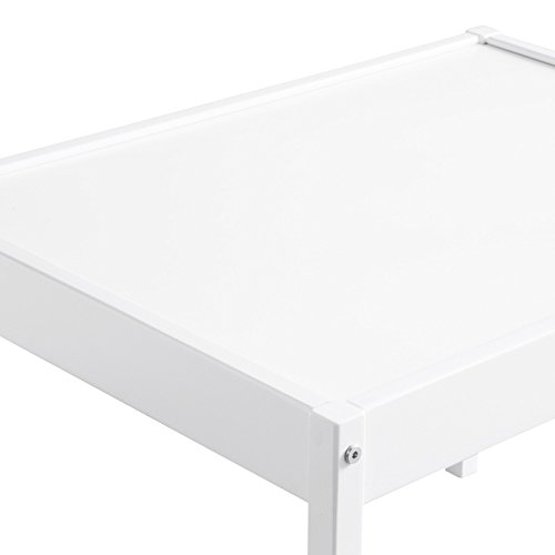 Baby Relax Hunter 3 Piece Kiddy Table And Chair Set, White (Da7501W) #TOP3