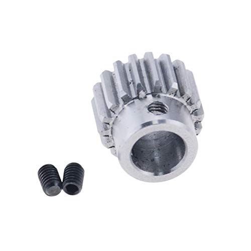 TMP1105 1pc 1Mod 1 Modulus Gear The Rack Gear Pinion 15T 18T Motor Pinions Gears Bore 6/8/10mm 45 Steel CNC Gear (Number of Teeth : 18 Teeth 10mm)