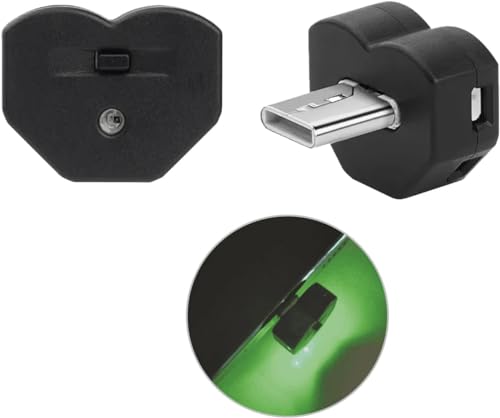 Conkoo USB ライト 車内用8色 照射方向切替 メモリー機能 自動点灯 調光機能 アンビエントライト 雰囲気ライト RGB USB給電 イルミネーション ミニ 小型 軽量 車アクセサリー 簡単取付 1個入り (Type-C×1P)
