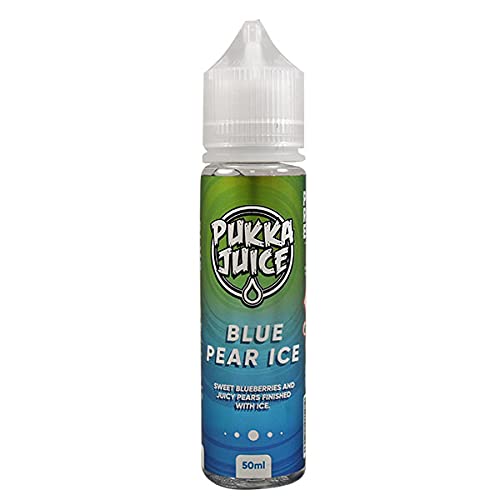 Pukka JuiceBlue Pear Ice 50ml 0mg Shortfill E-Liquid Nicotine Free