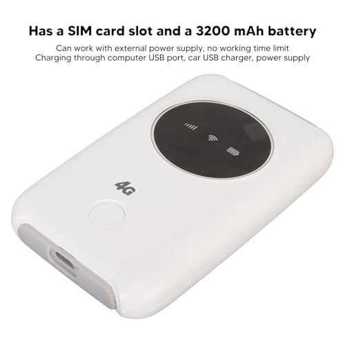 Image of Tuwei 4G /5G WiFi Hotspot, Unlocked USB WiFi Modem with SIM Card Slot, Portable Travel Router for Smartphone Tablet Laptop