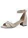 Produktbild Tamaris Damen 1-1-28226-28 Sandale mit Absatz, Elfenbein, 38 EU