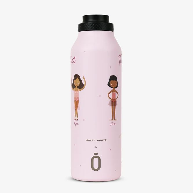 Garrafa Térmica Runbott Mii Marta Munte 600Ml Bailarinas 972946