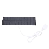 Vielseitiger 5-V-Ausgang: Mit einem 5-V-Ausgang eignet sich dieses Ladeger?t für die Stromversorgung von Ger?ten wie Lichtern und Ventilatoren und sorgt dafür, dass Sie bei Outdoor-Abenteuern verbunden und komfortabel bleiben