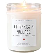 The Dancing Wick Candle Co. It Takes a Village Cocoa Butter & Cashmere Scented Soy Candle –Cocoa ...