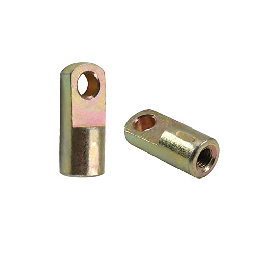 Othmro 2Pcs Cylinder Clevis Y Joint M6x1 Female Thread Y Connector 28mm Length Air Cylinder Rod Clevis End Pneumatic Air Cylinders for Chemical Industry Textile Industry Electronic