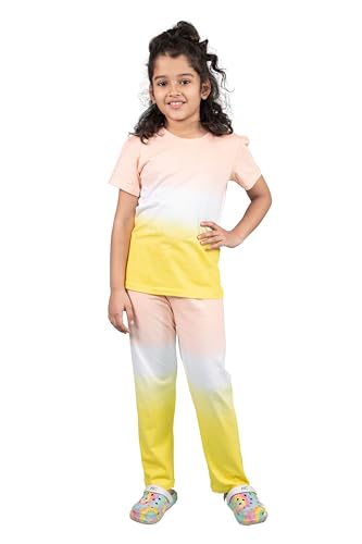 Image of Tweeny Mini Kids Girls Pure Cotton Tie Dye Sleepwear