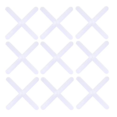 SEWOART 2000pcs Tile Spacers Ceramic Wall Floor Cross Tile Spacers Grout for Laying Pe Material