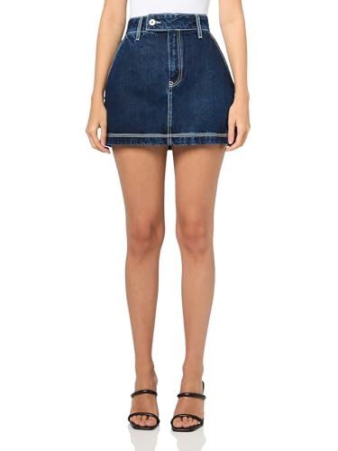 HUGO Women's Garalia Mini Denim Skirt