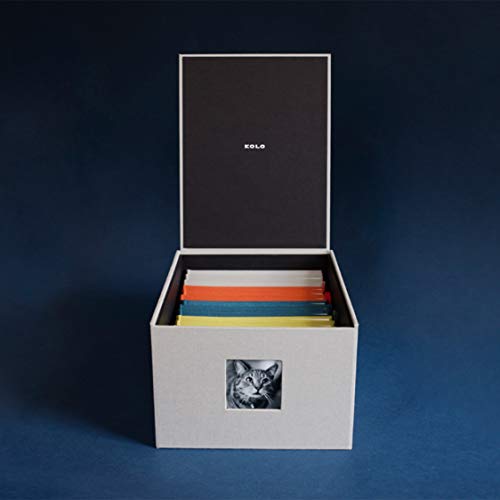 Kolo Havana Photo Storage Box, Medium, Black #TOP3