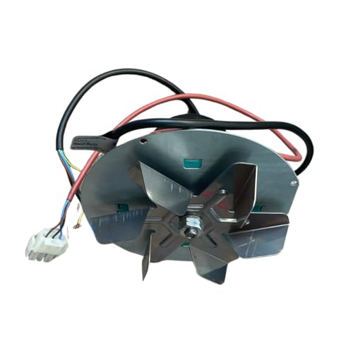 Absaugung - Rauchabsaugung für Pelletöfen mit ECOFIT 2RECA3-Motor und Laufrad aus AISI 430-Stahl.