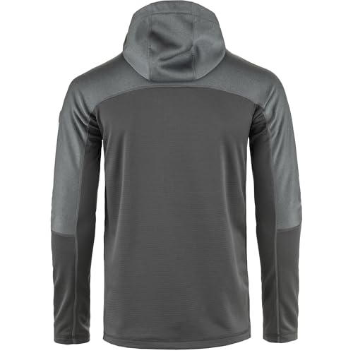 Image of Fjallraven Abisko Men's Trail Full Zip Hooded Fleece - Breathable, Comfortable, Lightweight Fleece Warmth - Hiking, Trekking