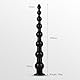 450mm Analkugeln Analkette mit 8 Anal Beads,Extra Lang Anal Dildo XXL mit Dildo Saugnapf,Analplug für Frauen Männer XXL,Anal Kugeln Anal Plug Butt Plug Analhaken Diloschwanz für Frauen (Schwarz)