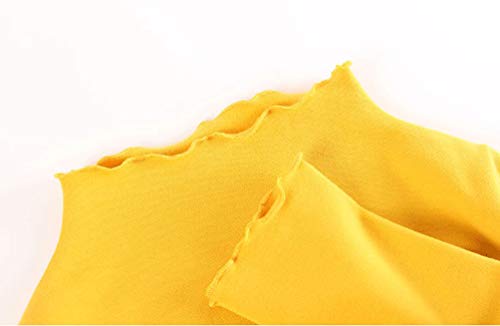 Kids Girls Boys Long Sleeve Tirtleneck Top Plain Basic Cotton Sweatshirt3