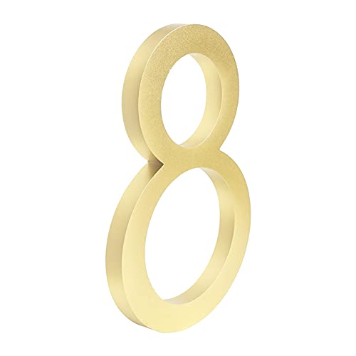 Numéro de porte 15cm pour signalétique de maison moderne et boîte aux lettres
