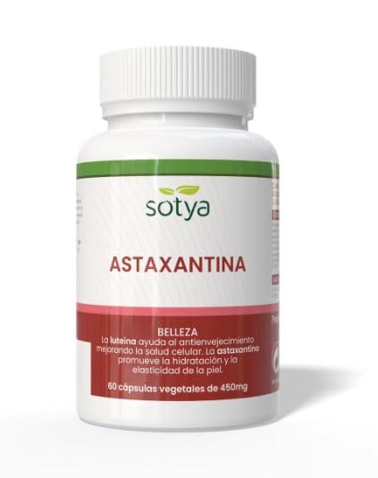 Astaxantina 60 cápsulas vegetales de 450mg