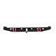 RC Crawler Heckstoßstange, RC Auto Heckstoßstange mit LED Leuchte Trailer Buckle, Crawler Heckstoßstange für Traxxas TRX-4 SCX10II 90046 Autoteil