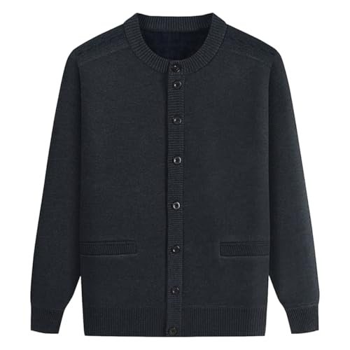 Veste pull chaude contre les frissons des hommes d'âge moyen et âgée