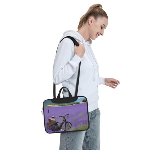Maletín delgado para laptop con correa miniatura 2