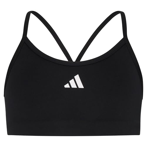 adidas Girls' Padded Y Back Sports Bra