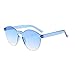 Produktbild Amcool Mode Dame Neue Frameless Siamese Sonnenbrillen Retro Vintage Mode Brillen Brillen Sonnenbrillen Cool Lady Brille Lady Ms. Cat Eye Sonnenbrillen Reisebrillen