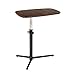 Price comparison product image mahara Side Laptop Table, adjustable height, perfect for home working, easy assembly, walnut effect