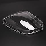 Cubierta de Lente de Faro Compatible con Hyundai Santa Fe 2001-003 2004, 2005, 2006, Cubierta de Lente de Faro de Coche, Pantalla de lámpara, Carcasa de luz Delantera automática Transparente