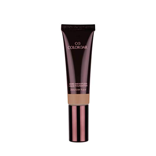 Image of Colorbar Satin 24Hrs Weightless Liquid Foundation - FW 4.3, 25 ml | Lightweight & Oil-Free | Satin & Natural Finish | Sweat Resistant | Fragrance Free