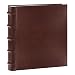 Pioneer Photo Albums CLB-257/BN 200-Pocket European Bonded Leather Photo Album for 5 by 7-Inch Prints, Brown