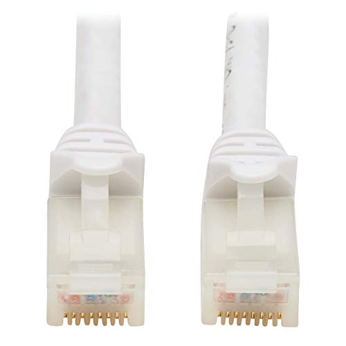 Cable ethernet Tripp Lite Cat6a UTP RJ45 0.9 m blanco miniatura 2