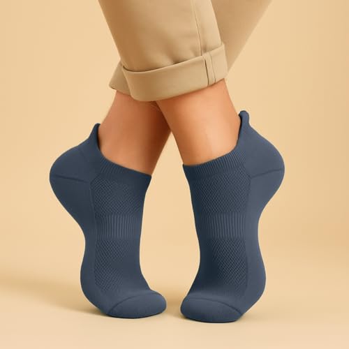 Image of SuperGeneriX Bamboo Socks for Men, Odor-Free & Soft Bamboo Socks, Cushioned & Breathable Socks, Durable Bamboo Socks