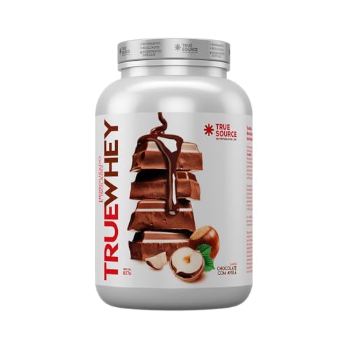 True Source True Whey (837G) - Hidrolisado E Isolado - Sabor Chocolate C/ Avelã