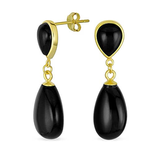 Boucles d'oreilles en jade vert et onyx noir pour un style chic au quotidien