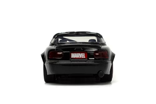 Jada Marvel Avengers 1:32 Mazda Miata 1990 Die-Cast Car miniatura 5