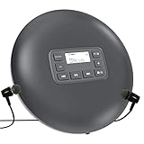 CD-Player, Tragbare Kleine Persönliche Stereoanlage, ASP-Stoßschutzfunktion, Ultradünnes Design, Hochglanzlackierung, Support-CD, CD-R, CD-RW, MP3-CD, WMA-CD