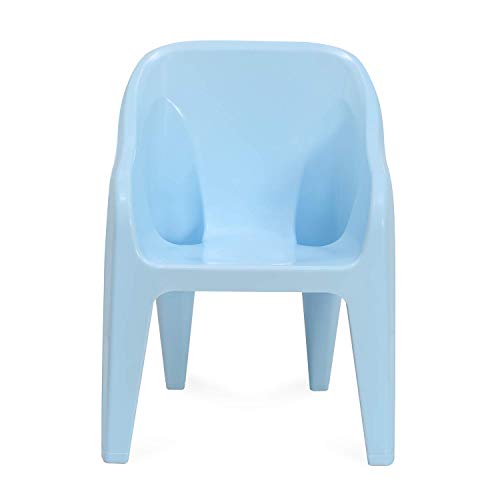 Nilkamal Plastic Eeezygo Baby Chair Modern & Comfortable with Arm & Backrest for Study Chair|Dining Room|Bedroom|Kids Room|Living Room|Indoor-Outdoor|