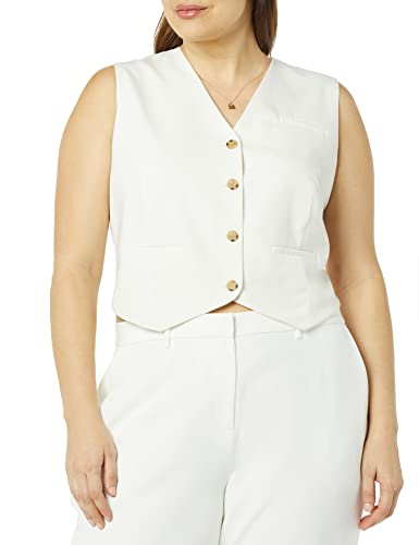 The Drop Women's Sadie Cropped Slim Vest4