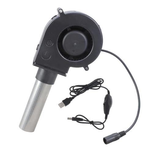 USB可変速度コントローラー付きBBQ送風機ファン 遠心ファン キャンプ アウトドア クイックチャコールスターター クッキングエアブロワー