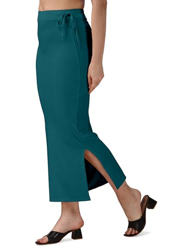 Image of Mehrang Microfiber Saree Shapewear Petticoat for Women, Cotton Blended Shape Wear Dress for Saree