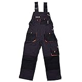 Terratrend Job 6229–104–6310 Größe 104 Kinder Latzhose – dunkelgrau/schwarz – P, mehrfarbig, 6229-104-6310