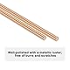 M METERXITY 5 Stück Kupfer Rundstab 3mm Durchmesser 7,87 Zoll Länge T2 Lager Massiver Kupferstab Drehstange für Metallhandwerk DIY/Gartenbau/Industrie/Dekoration Reines Rohr
