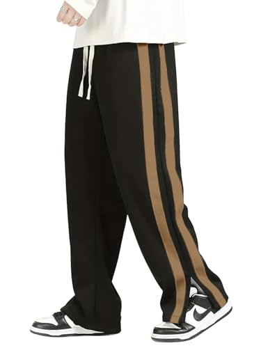 Image of Mehrang Casual Trouser Pants for Men | Loose Fit Baggy Style | Korean Style Track Pant | Stylish Fit Relaxed Cargo Pant with Side Pockets (Gym | Walking | Casual)