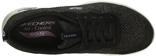 Skechers Skechers Women's Arch Fit Refine - Lavish Wish Black White 6.5 M